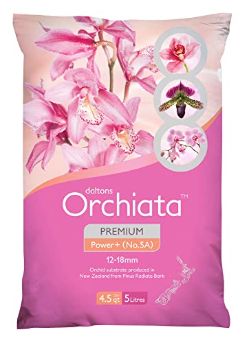 Orchiata Orchid Bark | 100% Pure New Zealand Pinus Radiata | Power Plus 1/2" to 3/4" Organic Potting Bark for Aeration and Longevity
